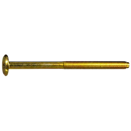 Midwest Fastener Binding Screw, 1.00mm (Coarse), Steel, Yellow Zinc, 4 PK 933633